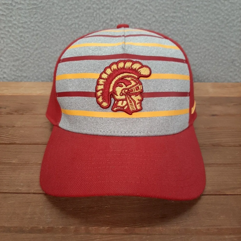 USC‎ Trojans Hat Adult Multicolor Fitted Cap Nike Classic 99 Dri Fit Swoosh NCAA
